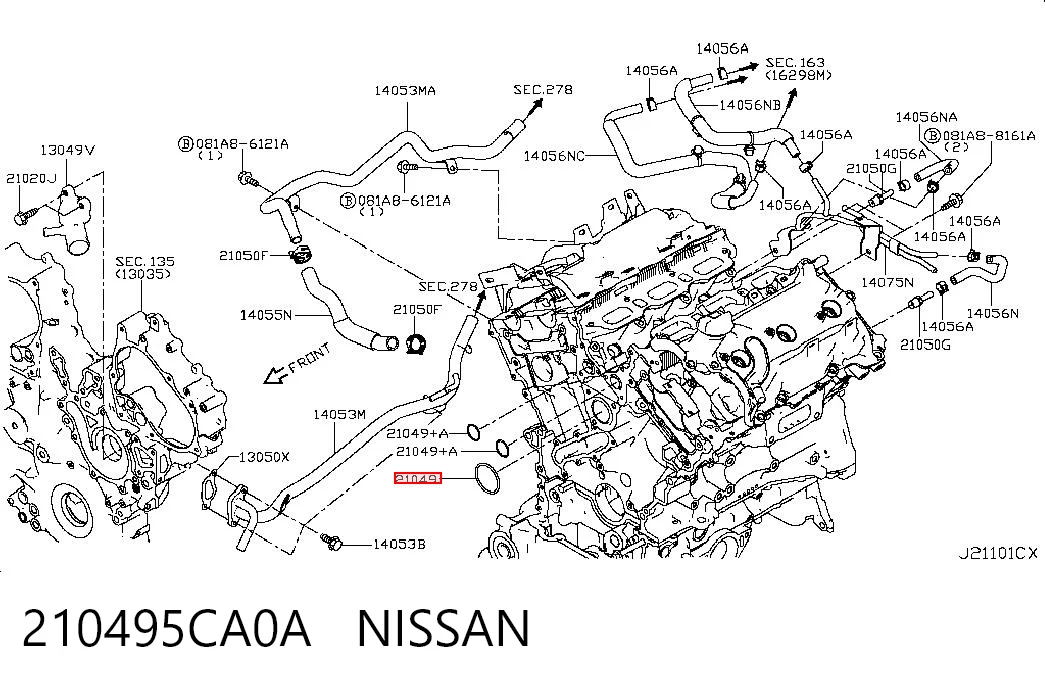 210495CA0A Nissan/Infiniti