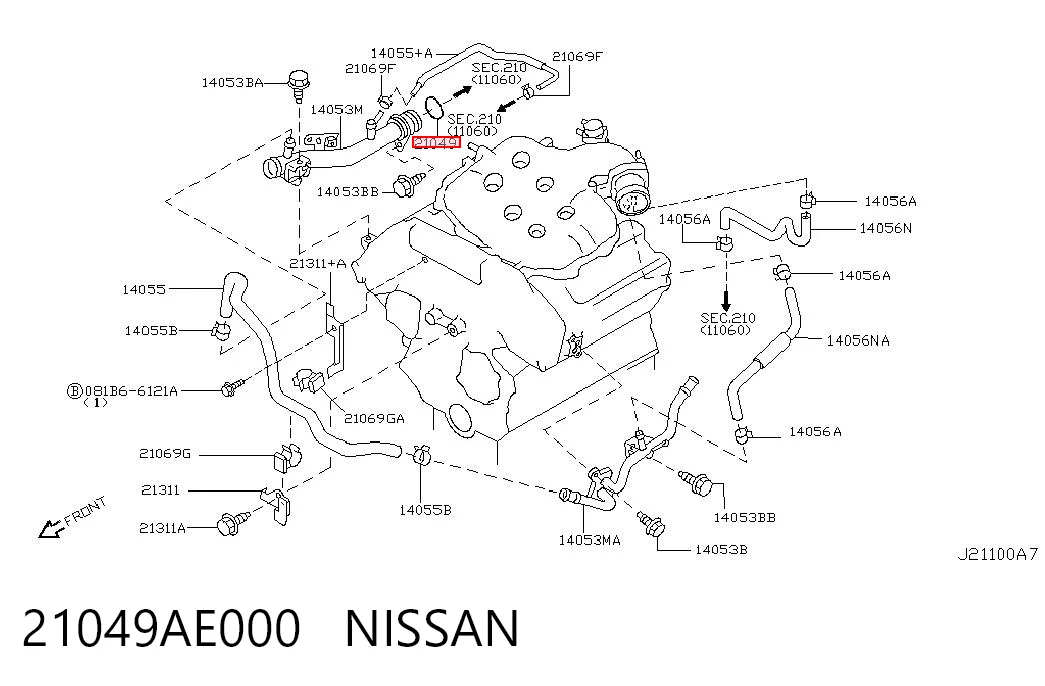 21049AE000 Nissan/Infiniti