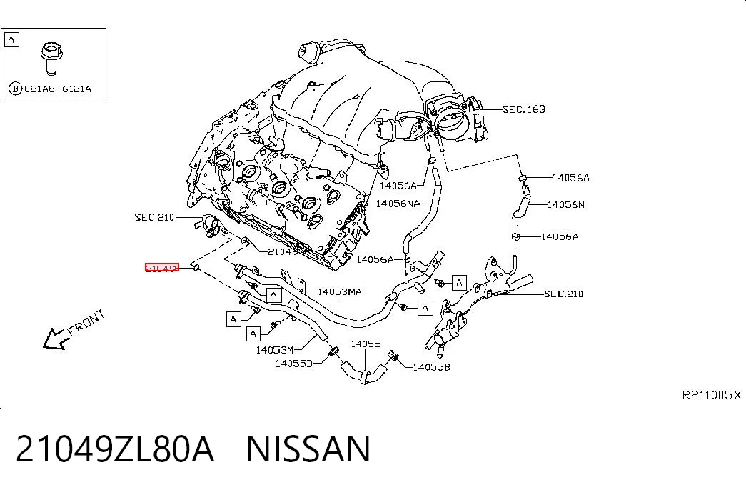 21049ZL80A Nissan/Infiniti