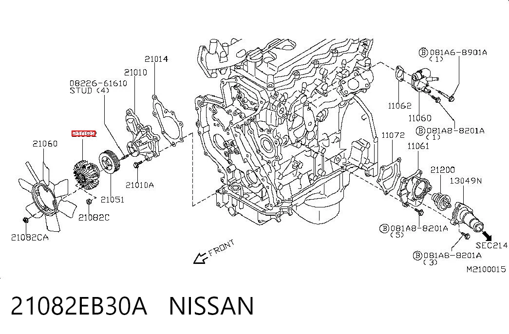 21082EB30A Nissan/Infiniti
