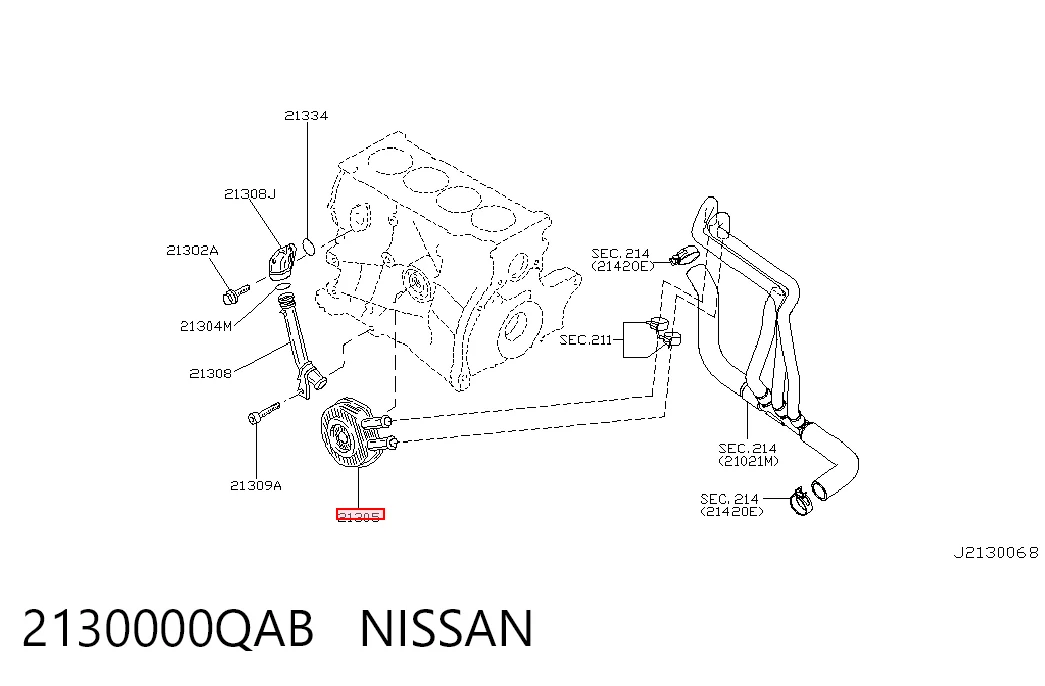 2130000QAB Nissan/Infiniti