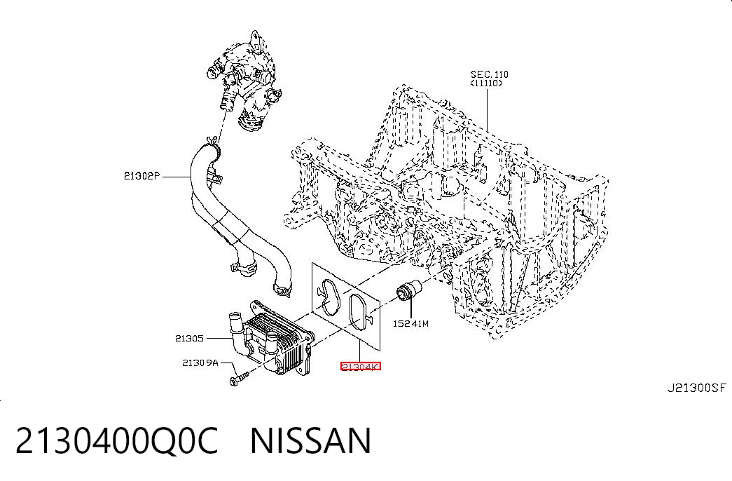 2130400Q0C Nissan/Infiniti