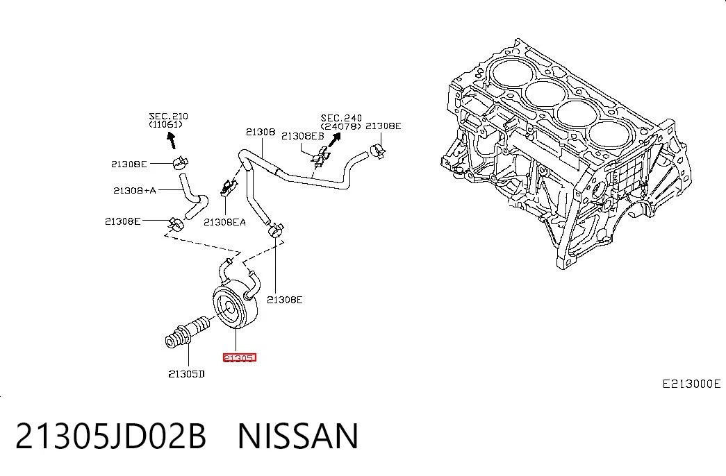 21305JD02B Nissan/Infiniti