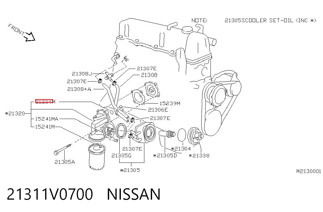 21311V0700 Nissan/Infiniti