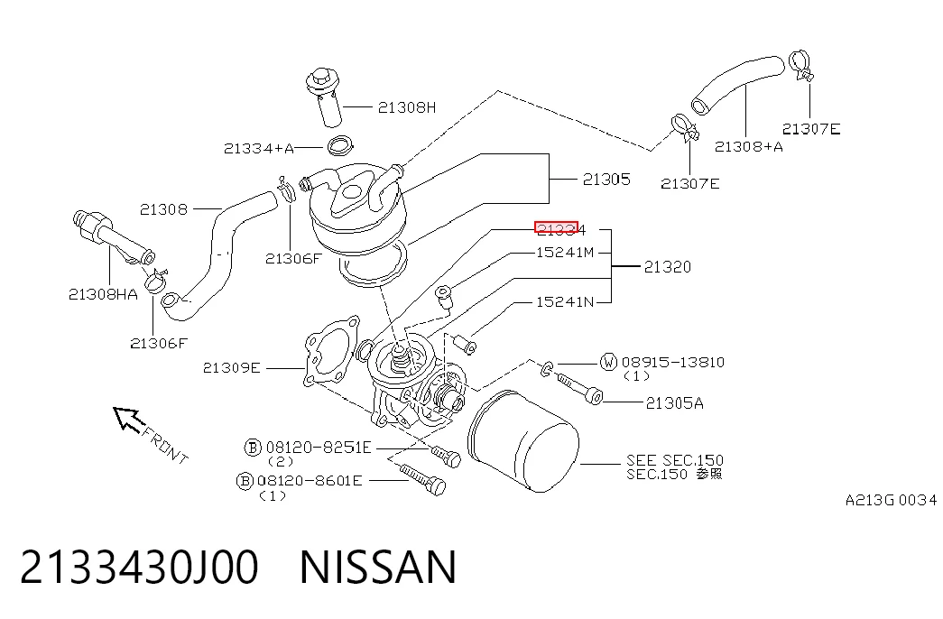 2133430J00 Nissan/Infiniti