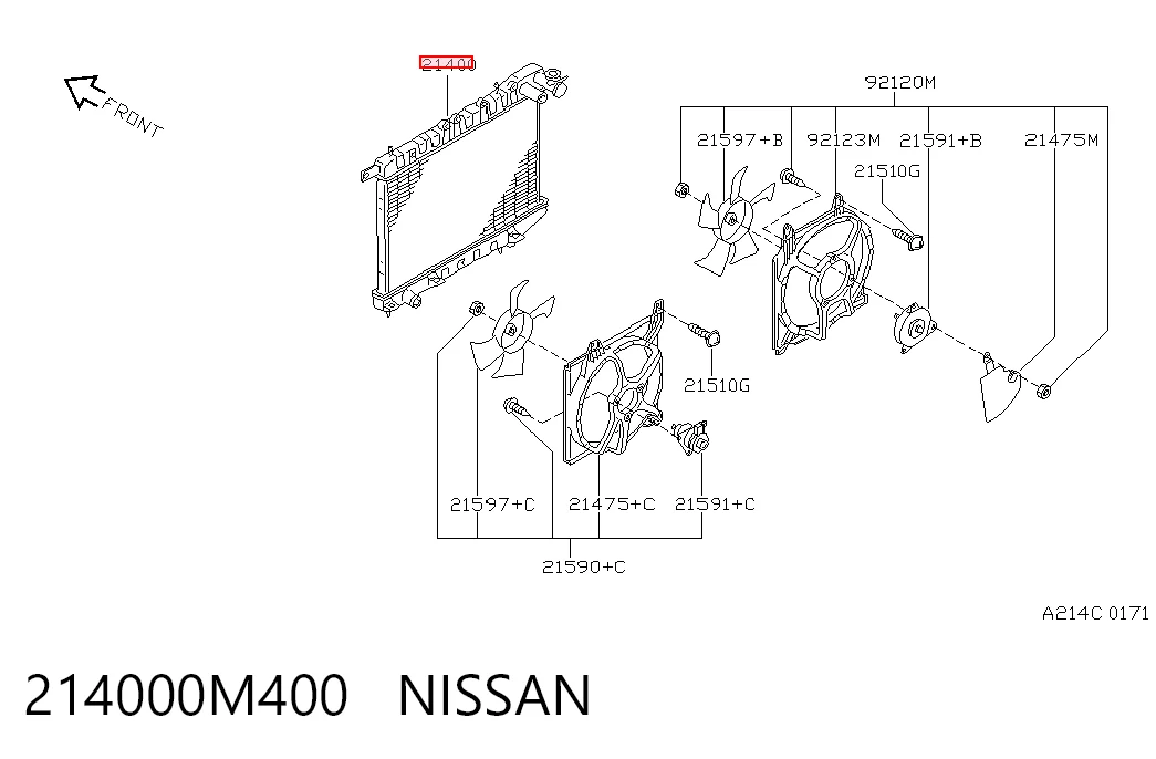 214000M400 Nissan/Infiniti
