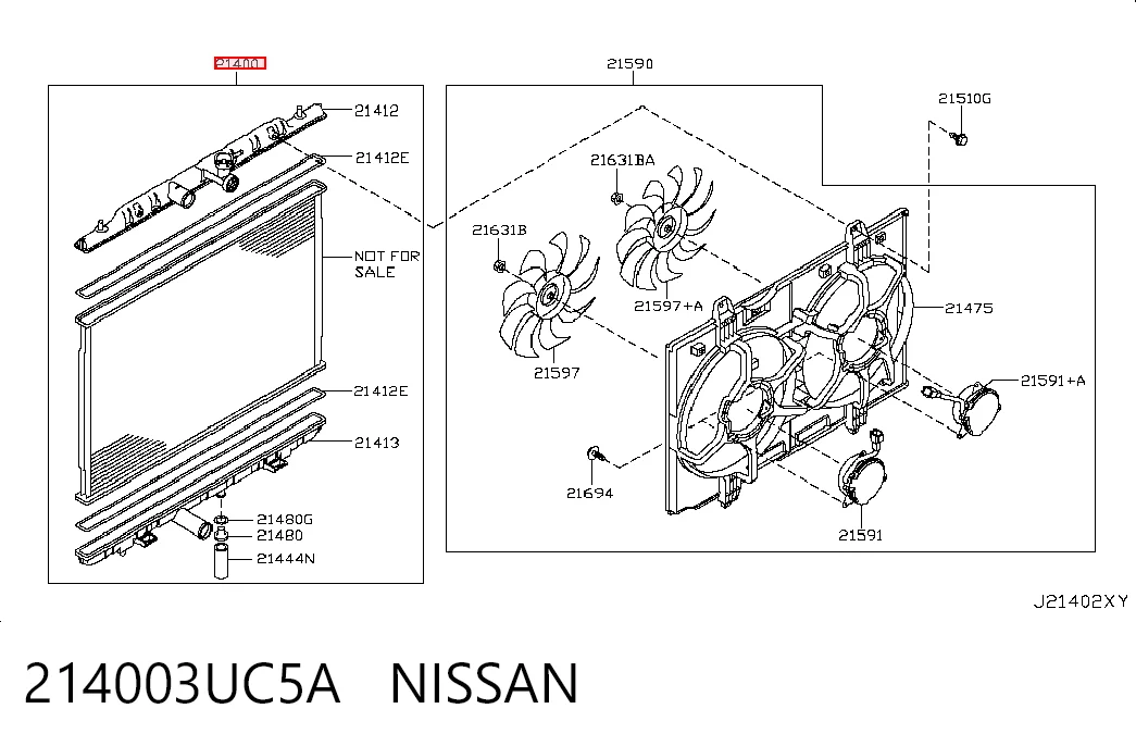 Comprar Radiador Nissan X-Trail  T31