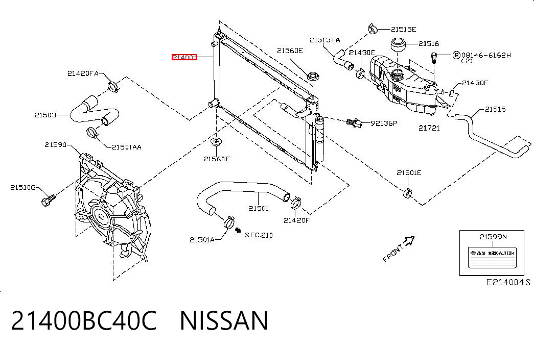 21400BC40C Nissan/Infiniti