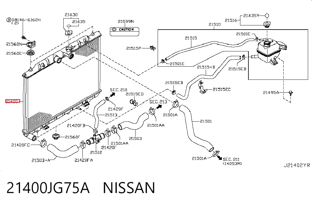 21400JG75A Nissan/Infiniti
