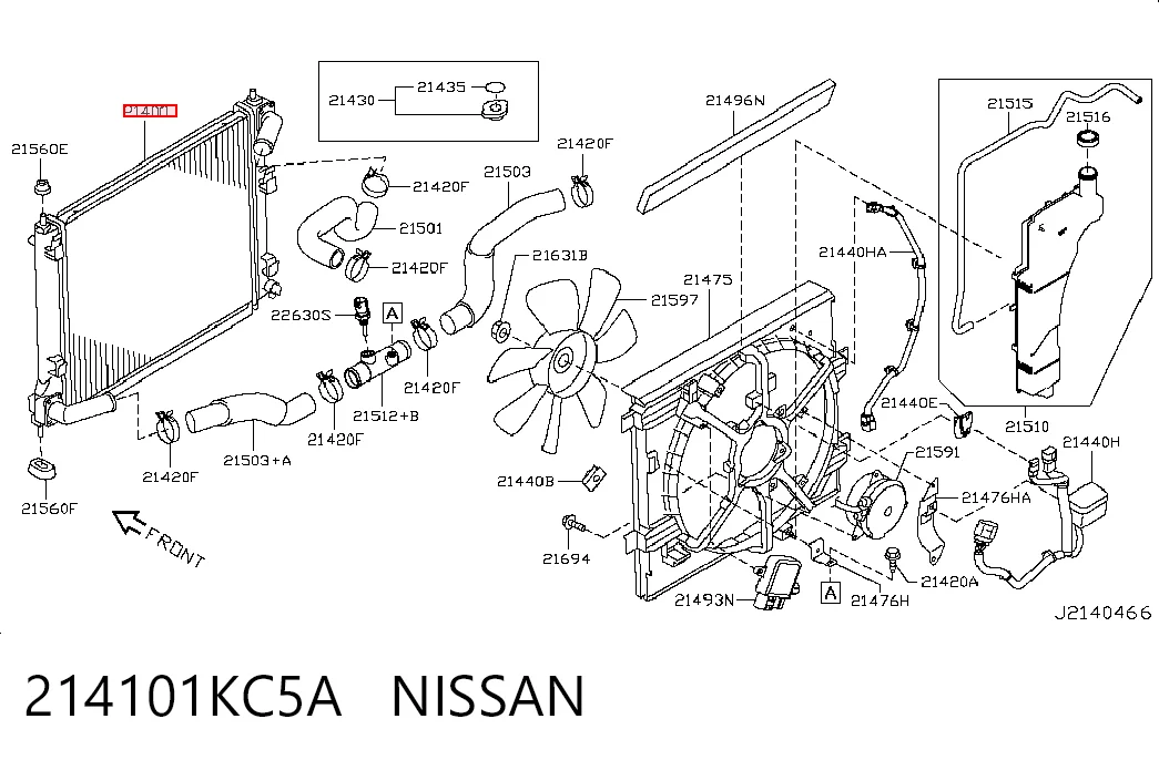 214101KC5A Nissan/Infiniti