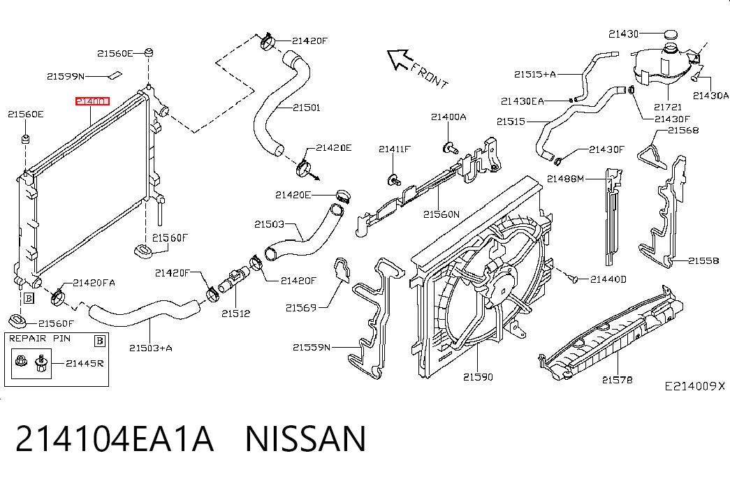 214104EA1A Nissan/Infiniti