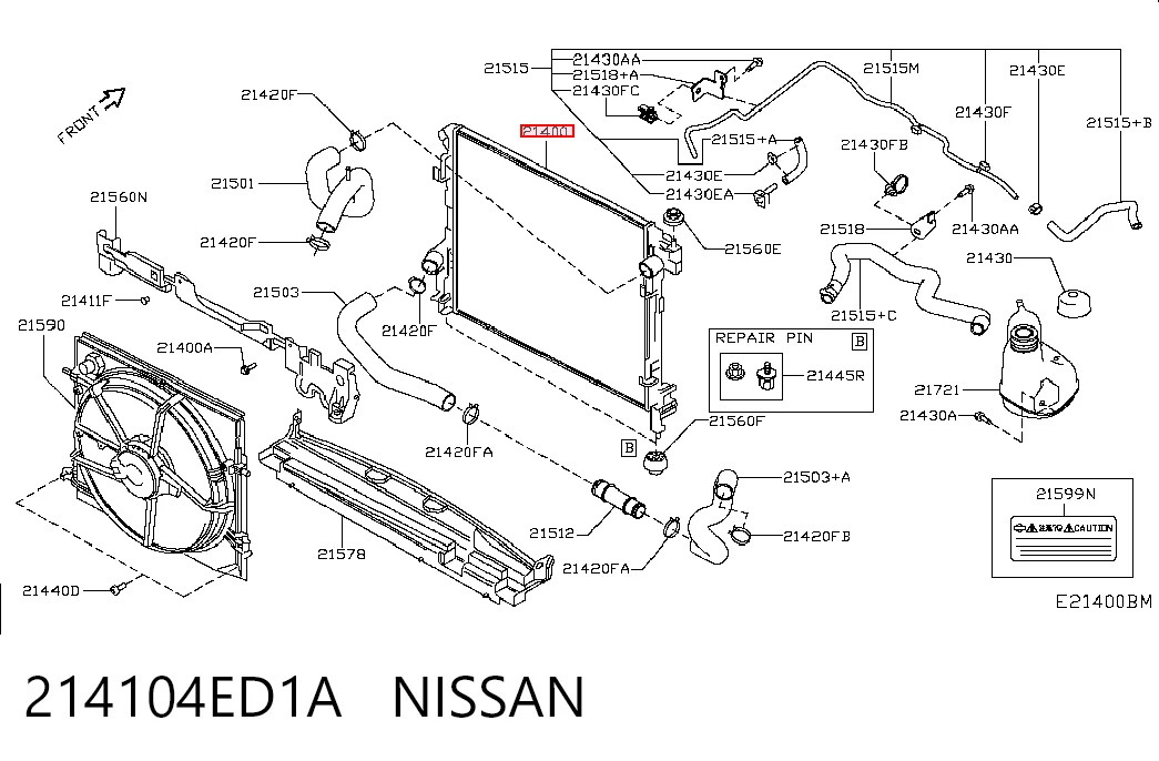 214104ED1A Nissan/Infiniti