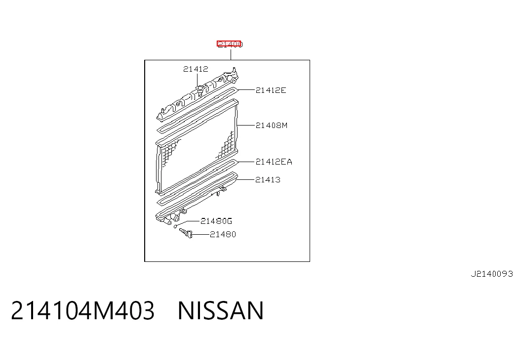 214104M403 Nissan/Infiniti