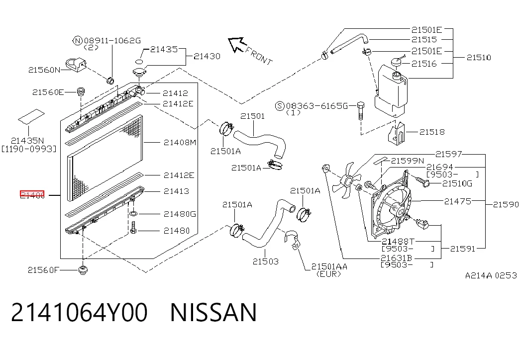 Comprar Radiador Nissan Sunny III Y10