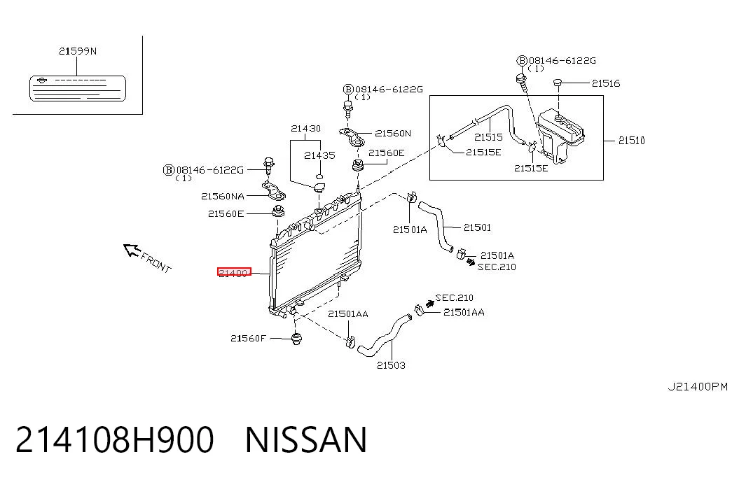 214108H900 Nissan/Infiniti