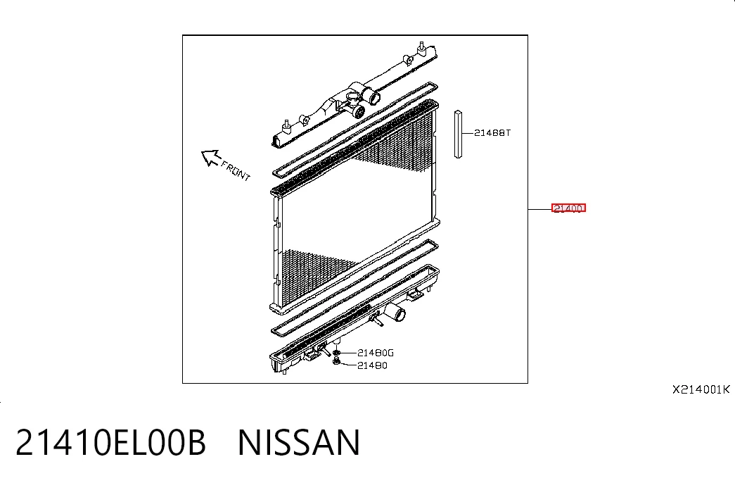 21410EL00B Nissan/Infiniti