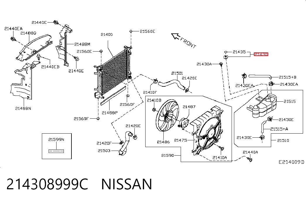 214308999C Nissan/Infiniti
