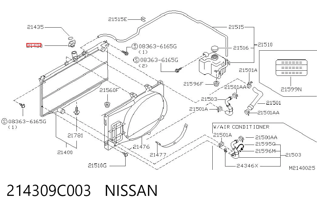 Tapa de radiador para Audi 80 B1 82
