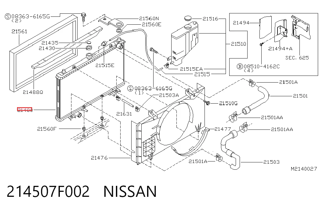 214507F002 Nissan/Infiniti