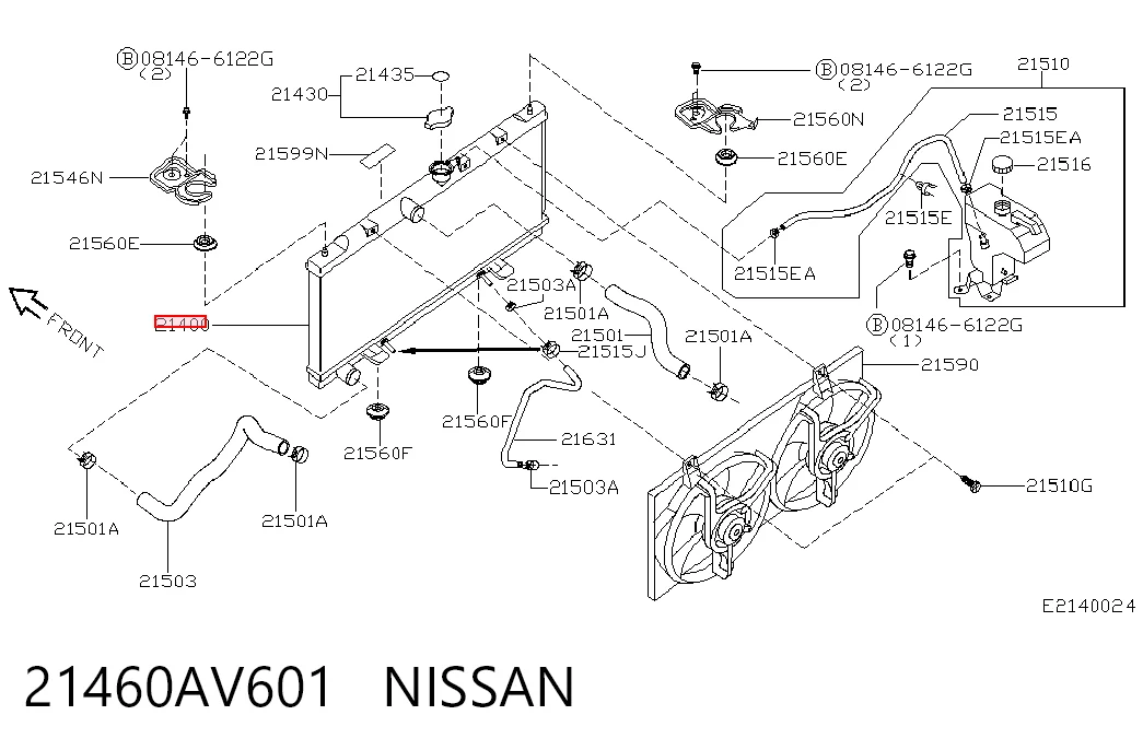 21460AV601 Nissan/Infiniti