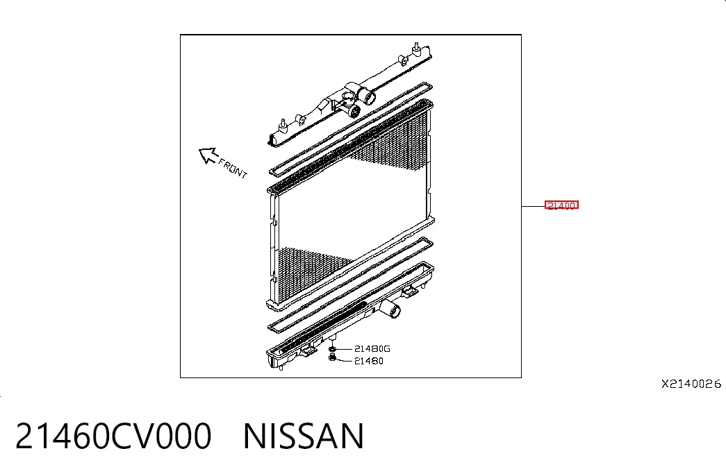 68794 Nissens Refrigeración del motor