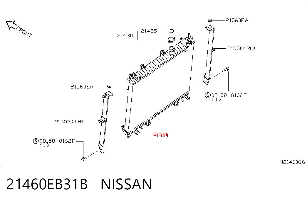 Comprar Radiador Nissan Pathfinder  R51M