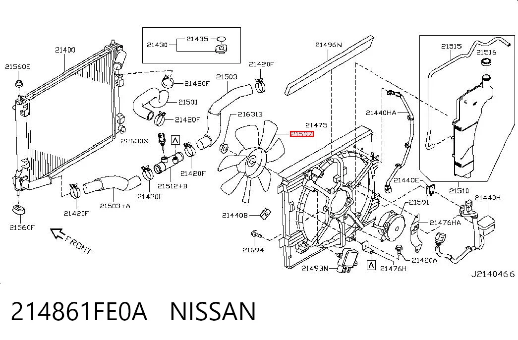214861FE0A Nissan/Infiniti