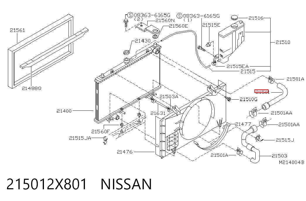 215012X801 Nissan/Infiniti