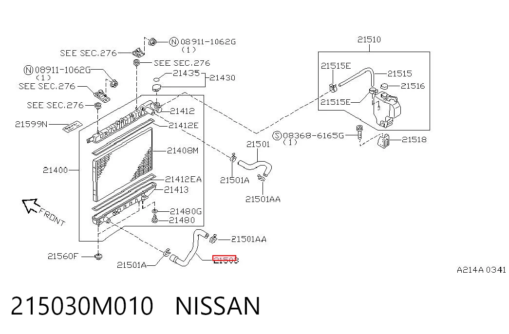 215030M010 Nissan/Infiniti