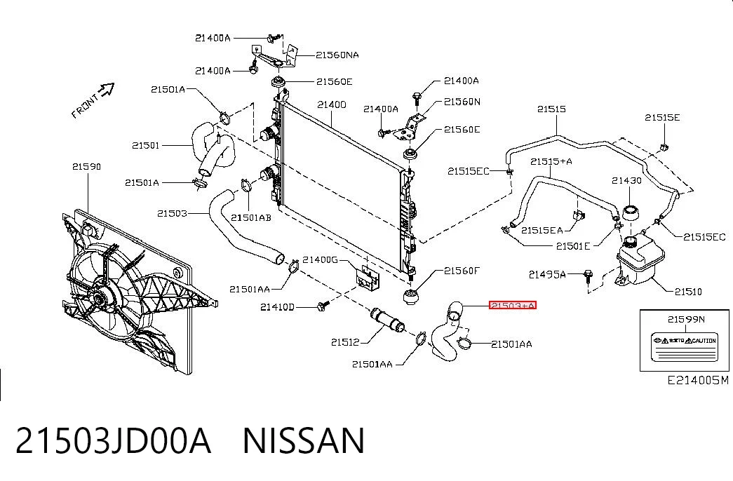 21503JD00A Nissan/Infiniti