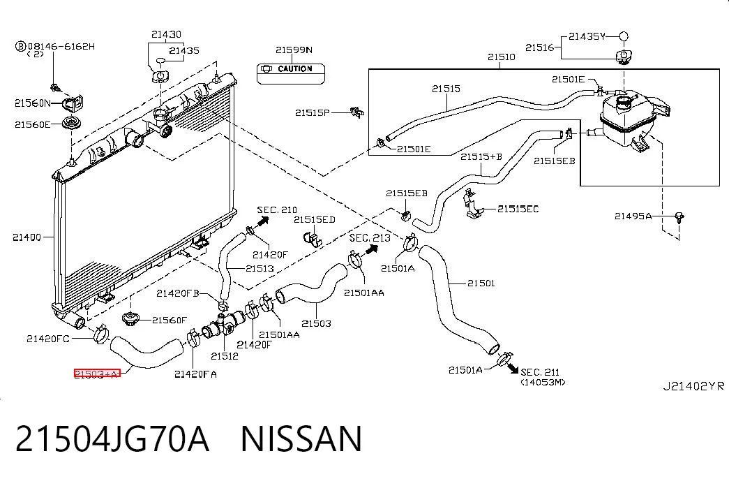 21504JG70A Nissan/Infiniti
