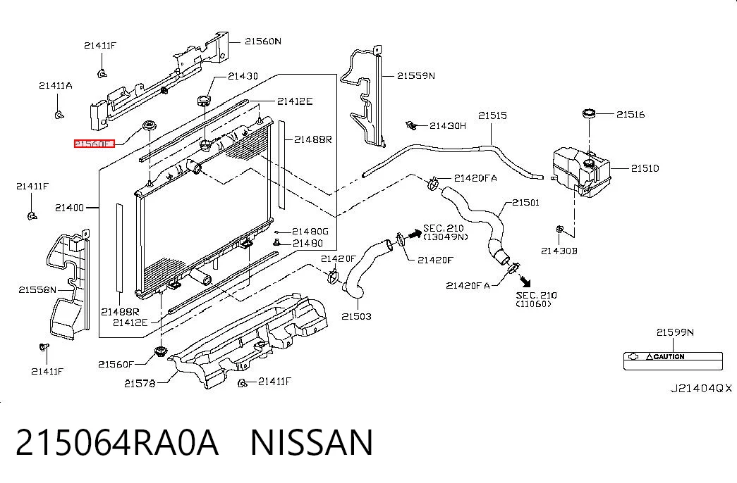 215064RA0A Nissan/Infiniti