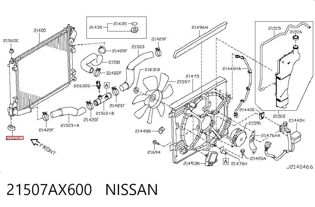 21507AX600 Nissan/Infiniti