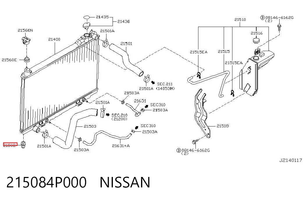 215084P000 Nissan/Infiniti 