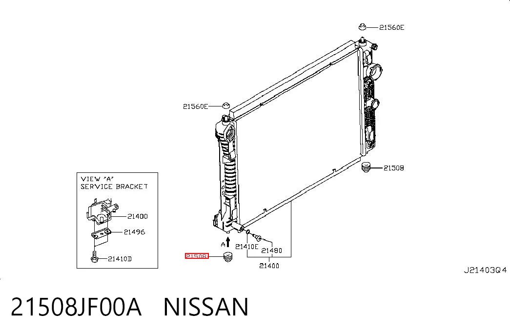 21508JF00A Nissan/Infiniti