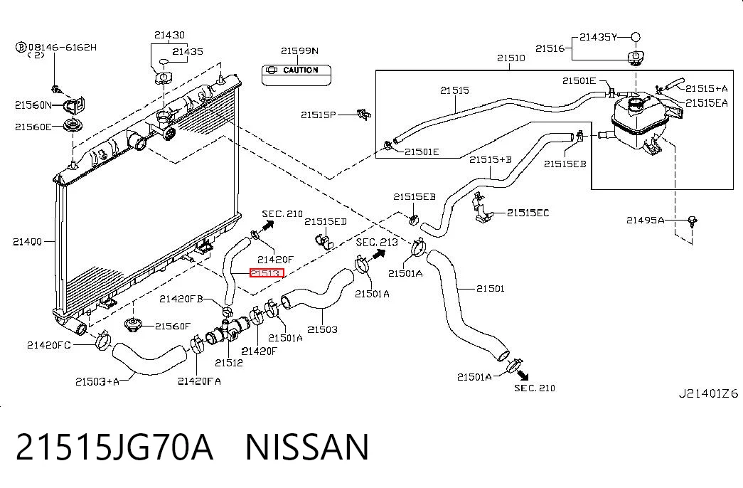 21515JG70A Nissan/Infiniti