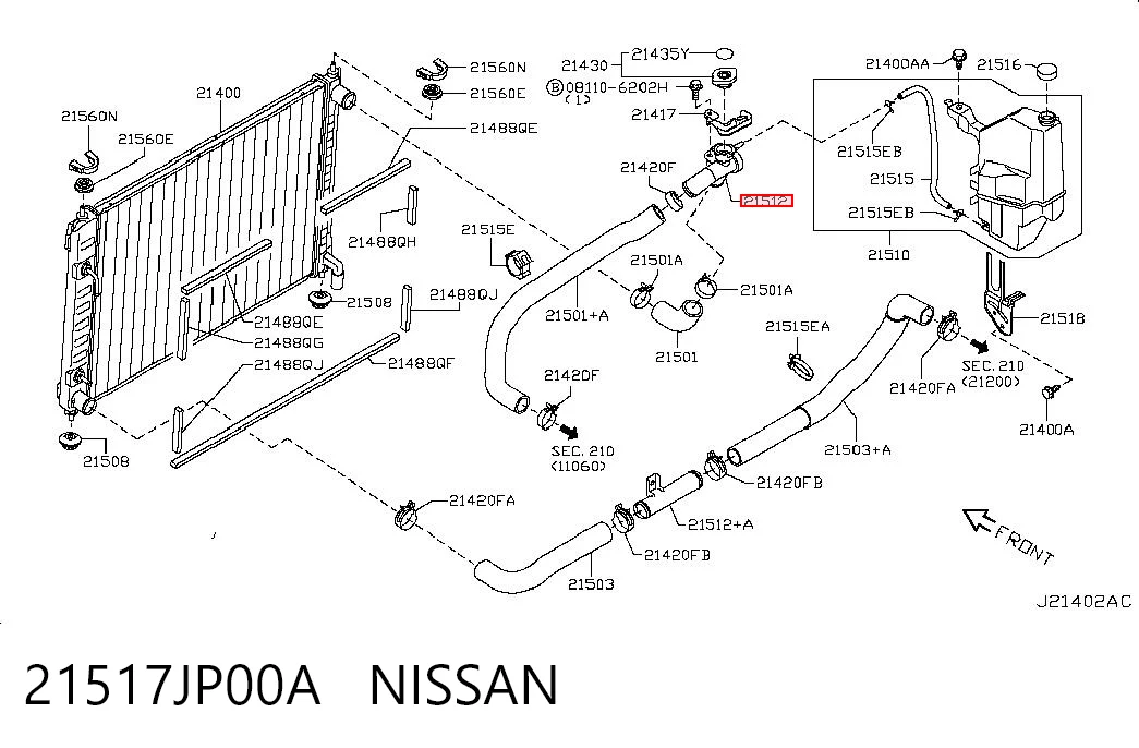 21517JP00A Nissan/Infiniti
