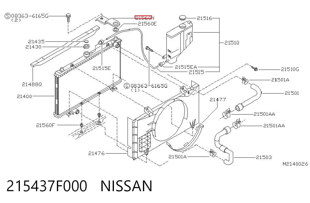 215437F000 Nissan/Infiniti