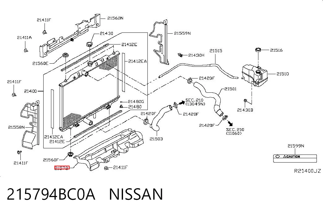 215794BC0A Nissan/Infiniti
