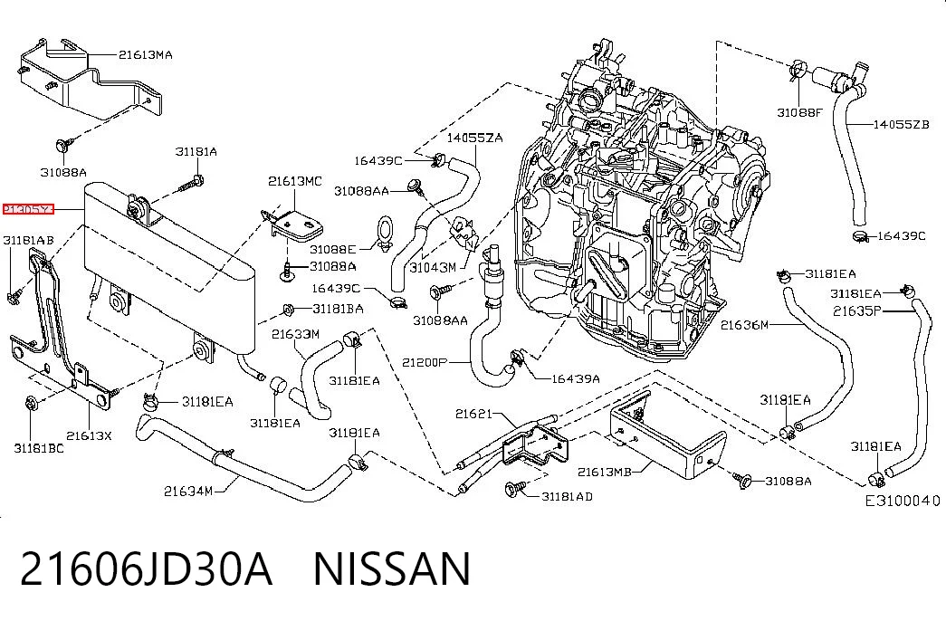 21606JD30A Nissan/Infiniti