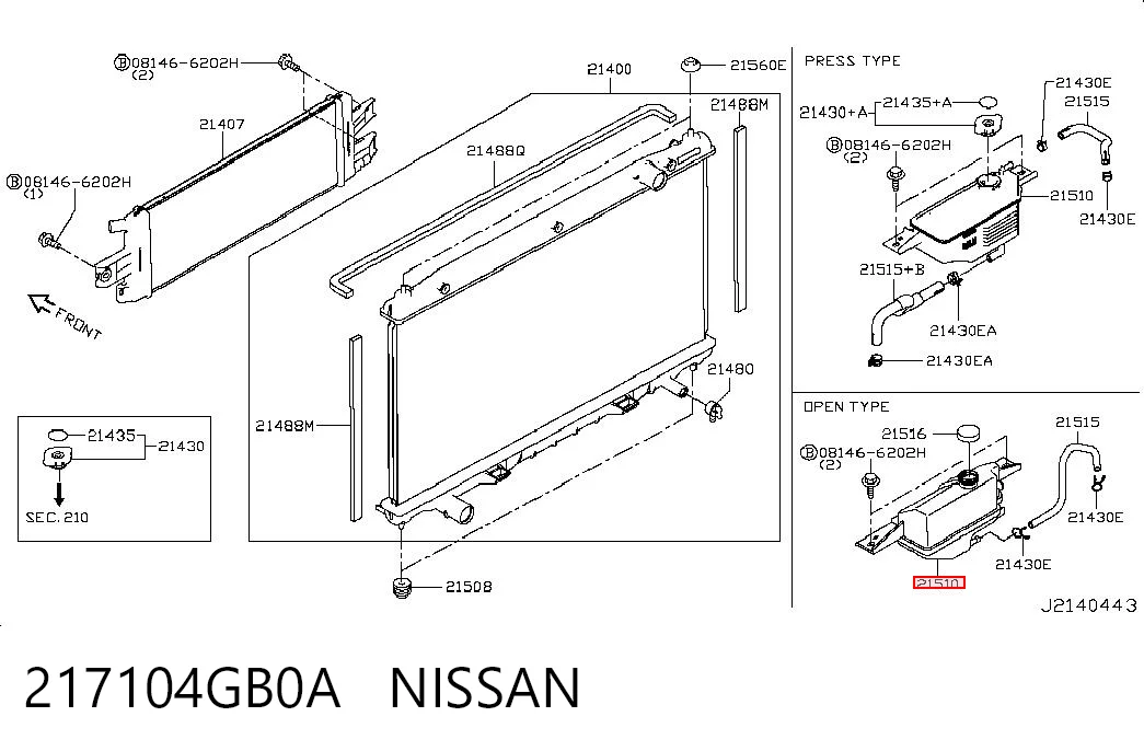 217104GB0A Nissan/Infiniti