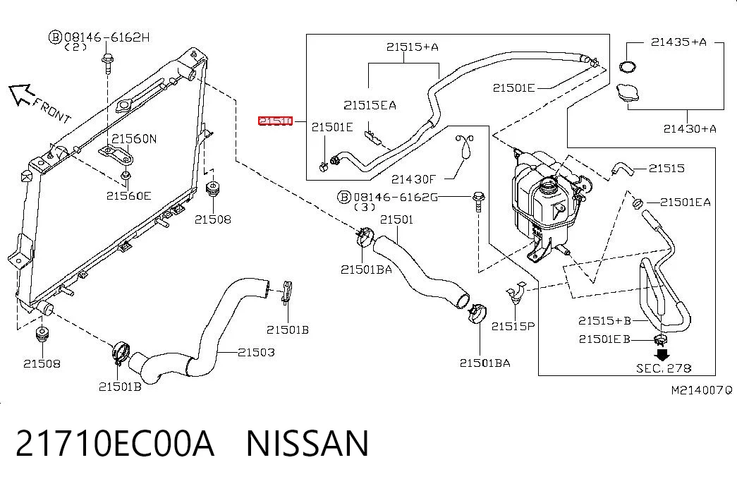 Botella expansion Nissan Navara NP300 III pick-up (D40) (2004 - 2015) precio, desde 101,40 EUR