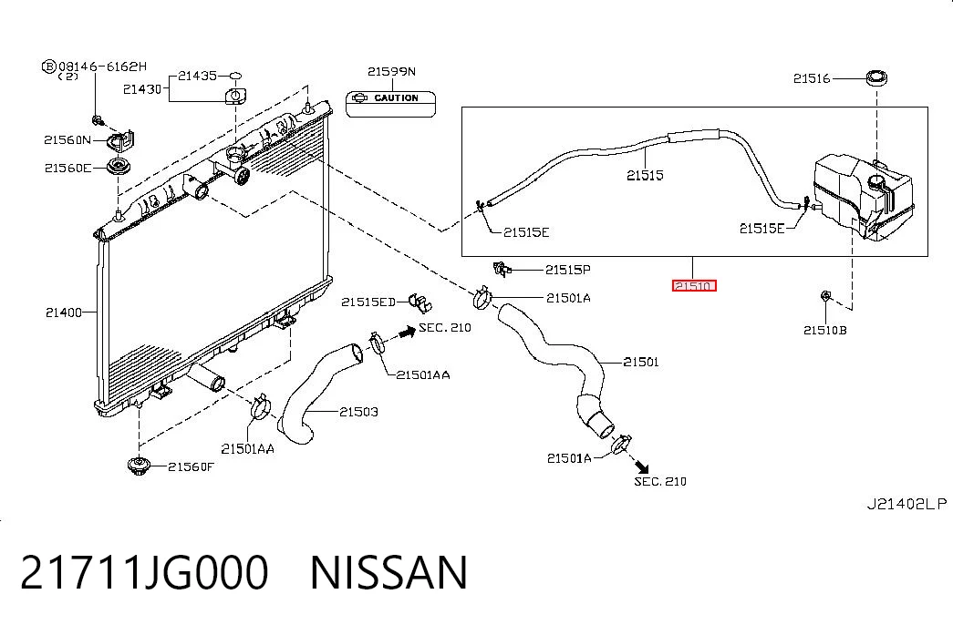 21711JG000 Nissan/Infiniti