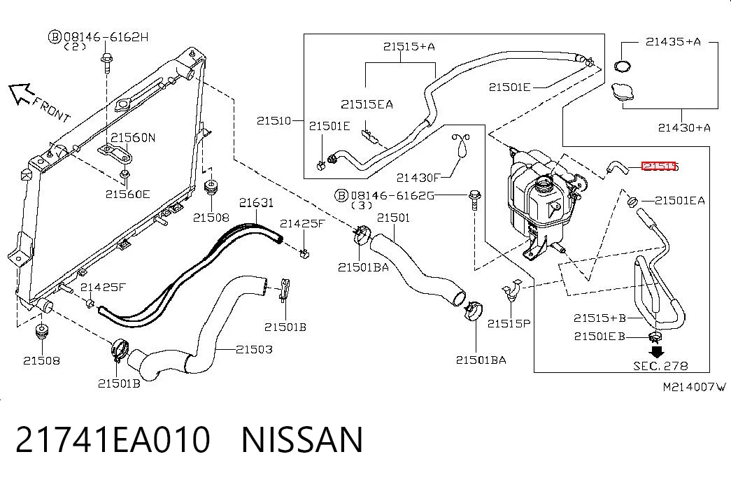 21741EA010 Nissan/Infiniti