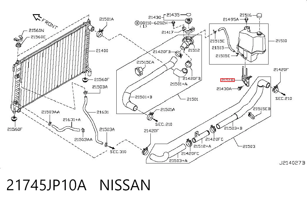 21745JP10A Nissan/Infiniti