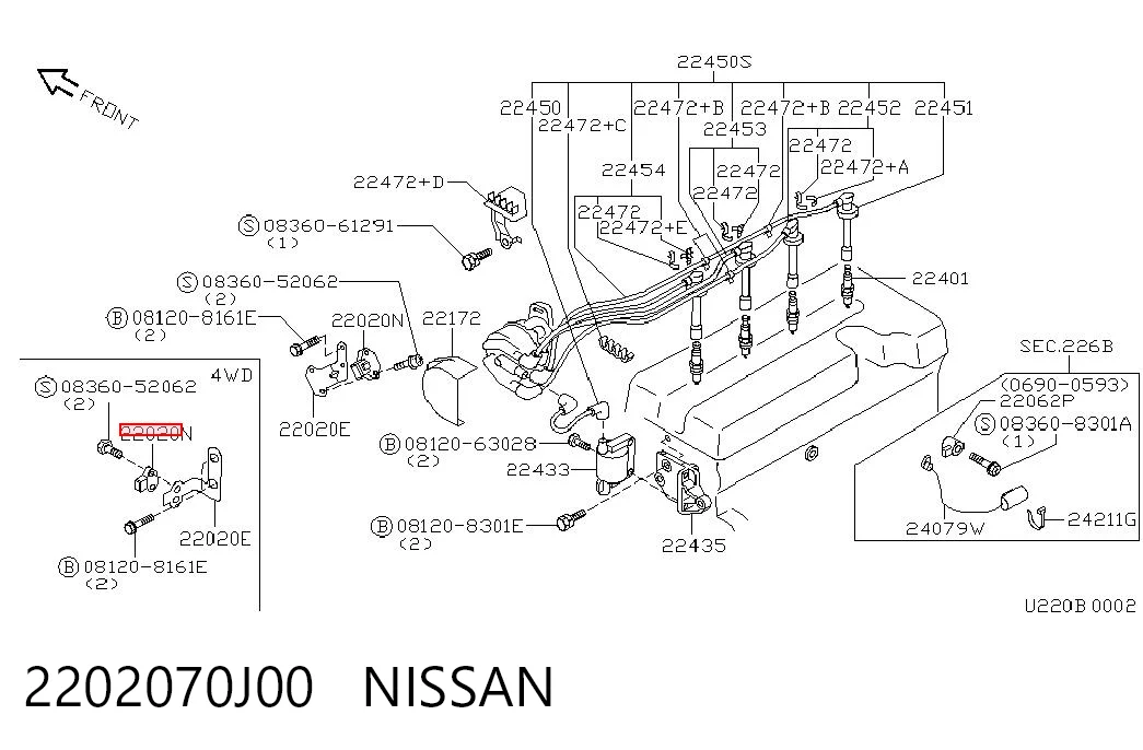 Encendido electronico Nissan Primera 