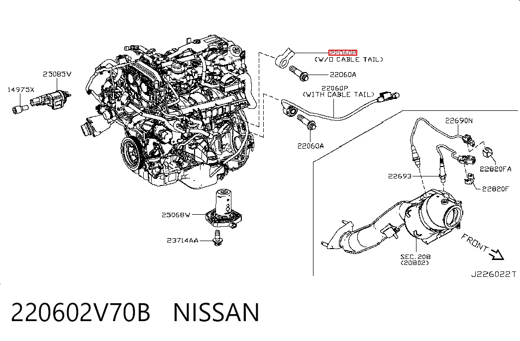 220602V70B Nissan/Infiniti