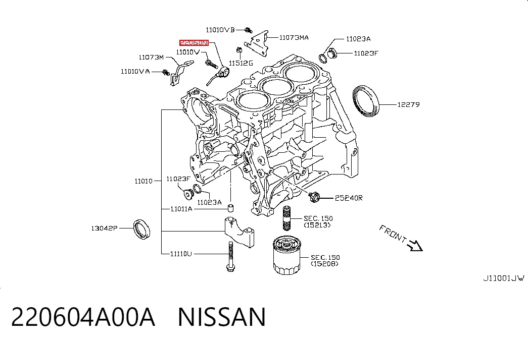 Sensor de picado Suzuki Swift IV (MZ, EZ)