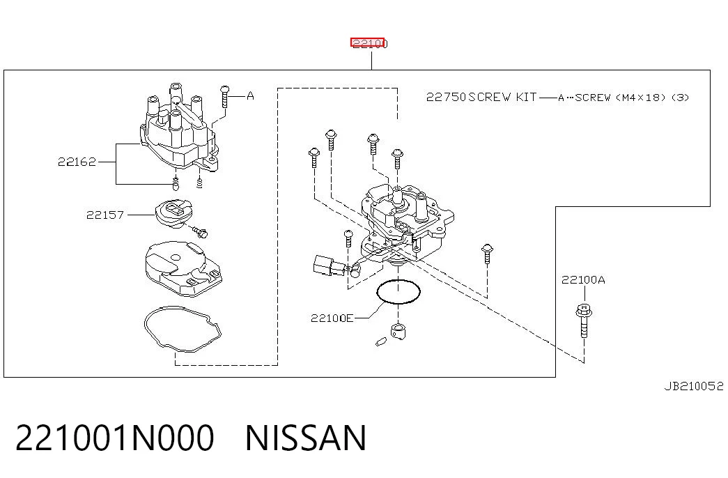 221001N000 Nissan/Infiniti