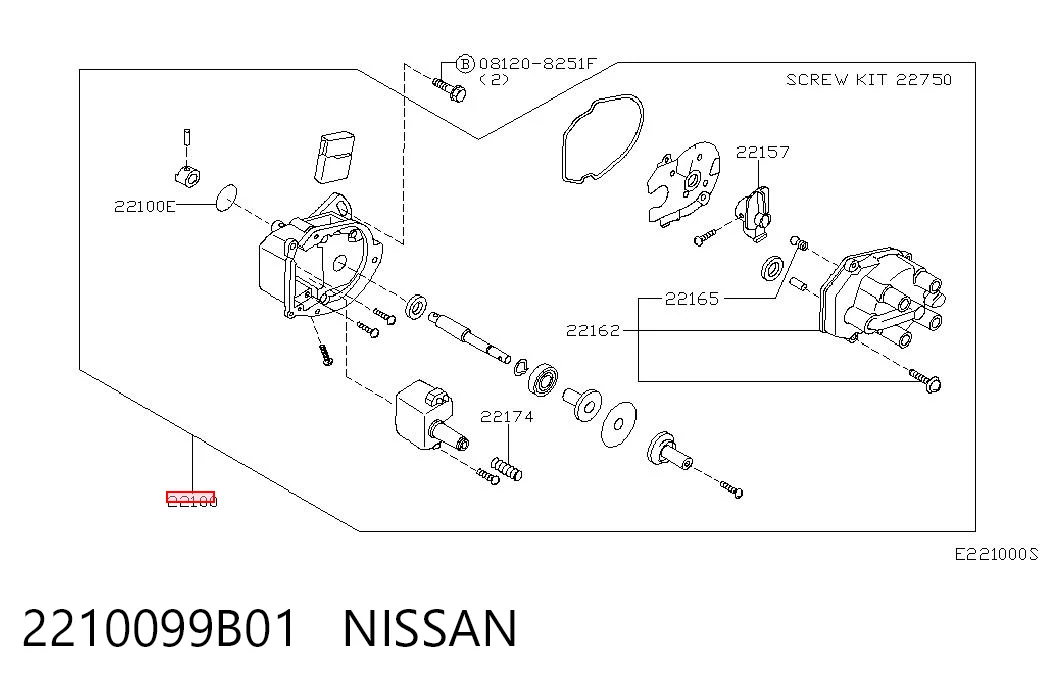 2210099B01 Nissan/Infiniti